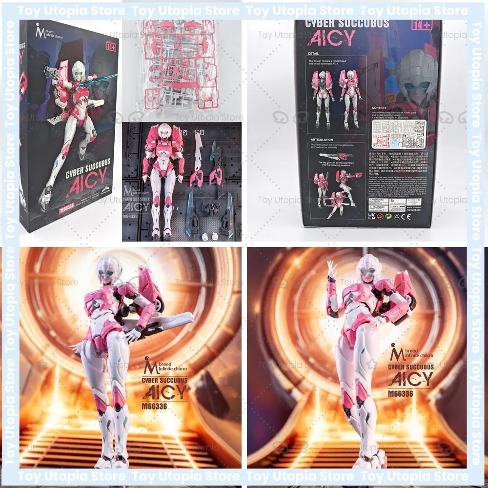 M Breed Infinite Charm M66336 AICY KO Sentinel FLAME TOYS Arcee Transformation Model Kit Action Figure Toy