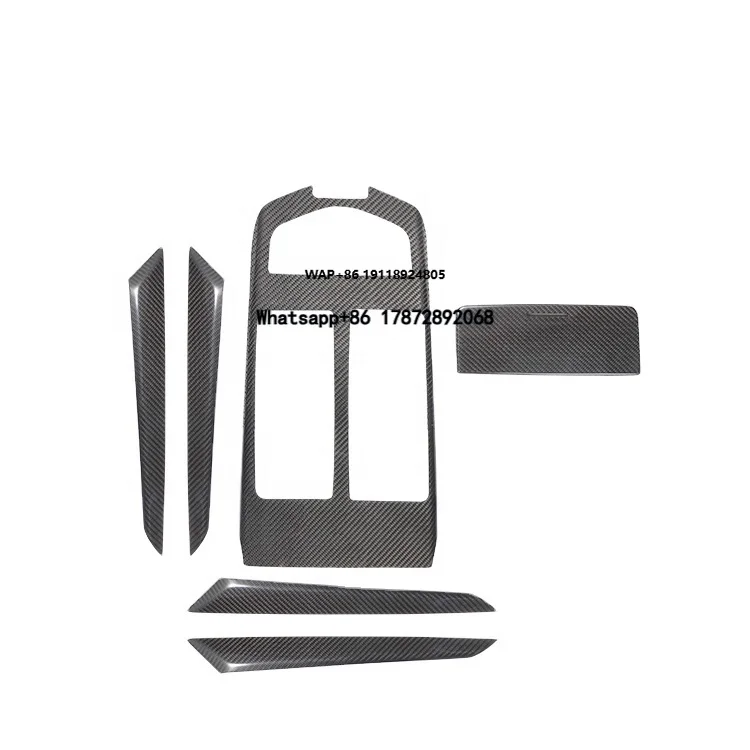 

For Maserati Ghibli Auto Car Decoration Accessories Carbon Fiber Interior Trims