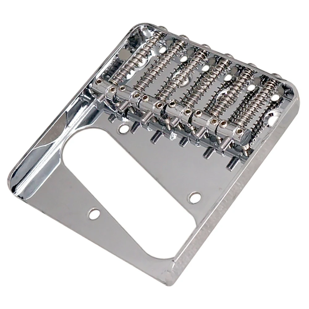 NALFI-6 Saddle Bridge String Behind The Bottom For Electric Guitar Replacement Guitar Accessories Parts