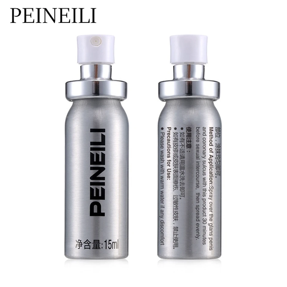 5 pcs Orginal PEINEILI Male Sex Delay Spray 15ML Effective Desensitizers Delay Ejaculation Long-Lasting 60 minutes Prolong Sex