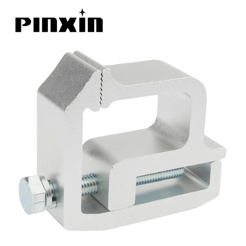 PinXin 1pcs Tie Downs clamp Tte Lock Truck Cap Topper Camper Shell Mounting Clamps for Pickup Truck Add anchor points