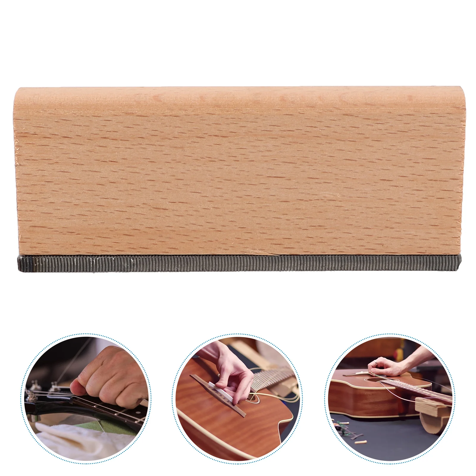 

Electric Acoustic Guitar Silk-quality File Fret Polishing Kit Diamond Beveling Files