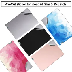 Pre-Cut Skin Sticker for 2024 Lenovo Ideapad Slim 5 15.6 inch Gen 10 9 Slim 5 15ARP10 15IRH9 15IRU9 Decal Cover Film