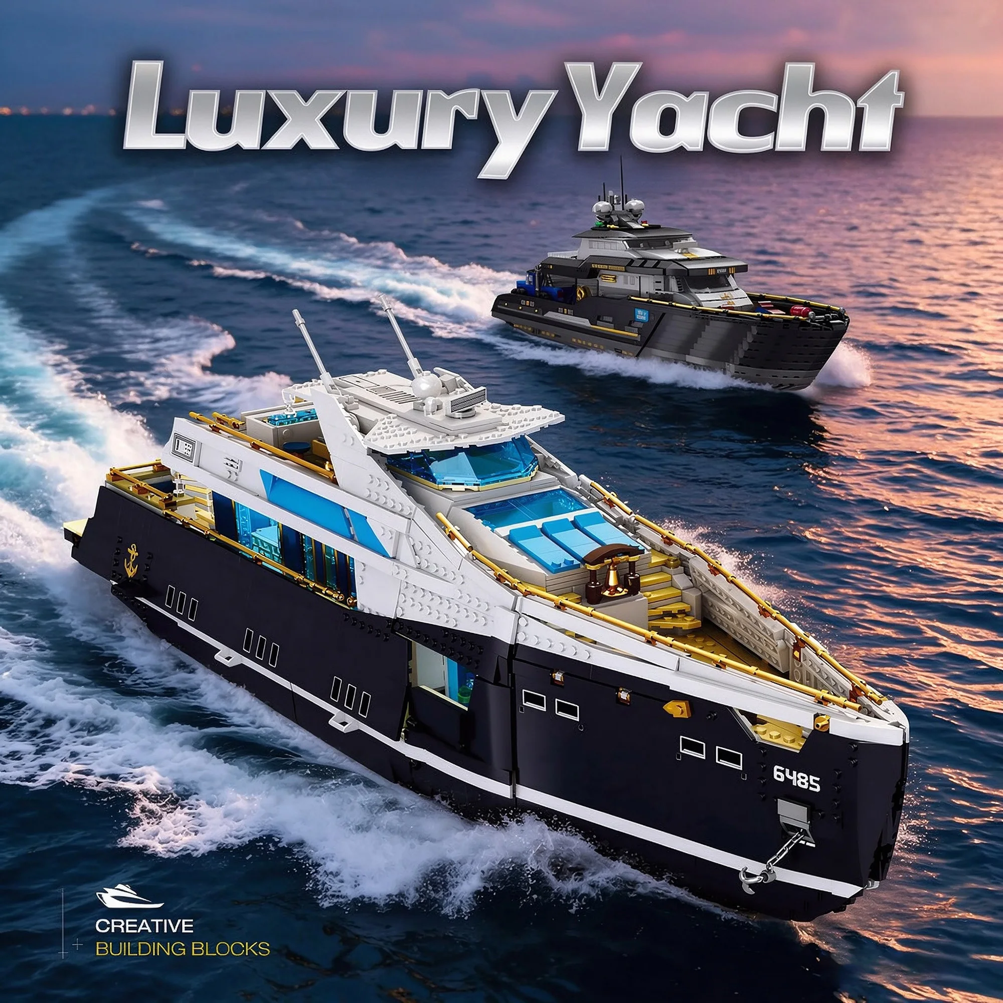 Model Kit Yacht - Nouveau Kit de Construction de Yacht
