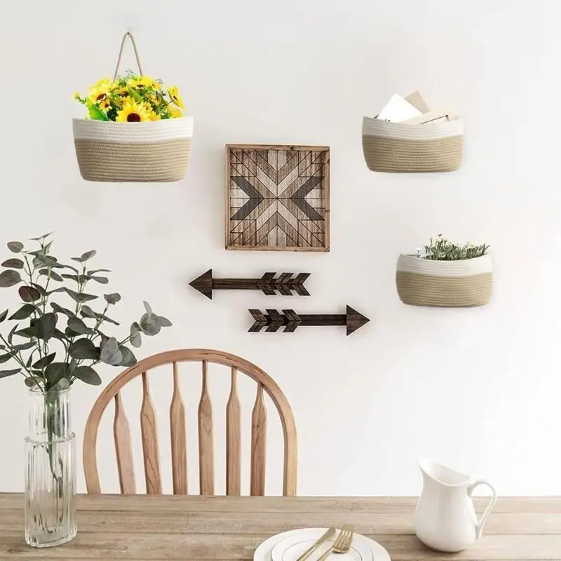 

3 Tierd Convenient Wall Hanging Basket Efficient Kitchen Fruit Vegetable Storage Baskets Practical Kitchen Utensils N2UD