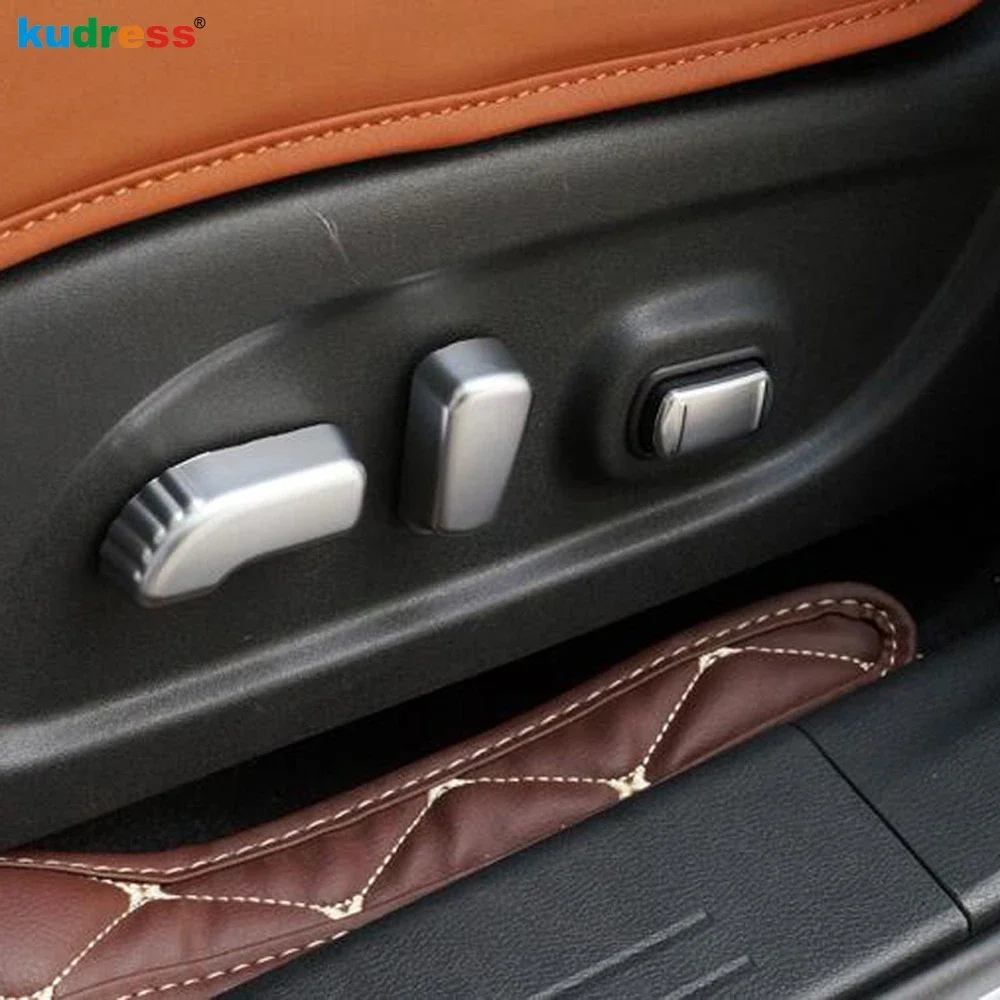 For Nissan Murano 2015 2016 2017 2018 Matte Car Seat Adjustment Switch Contorl Button Cover Trim Interior Molding Accessories