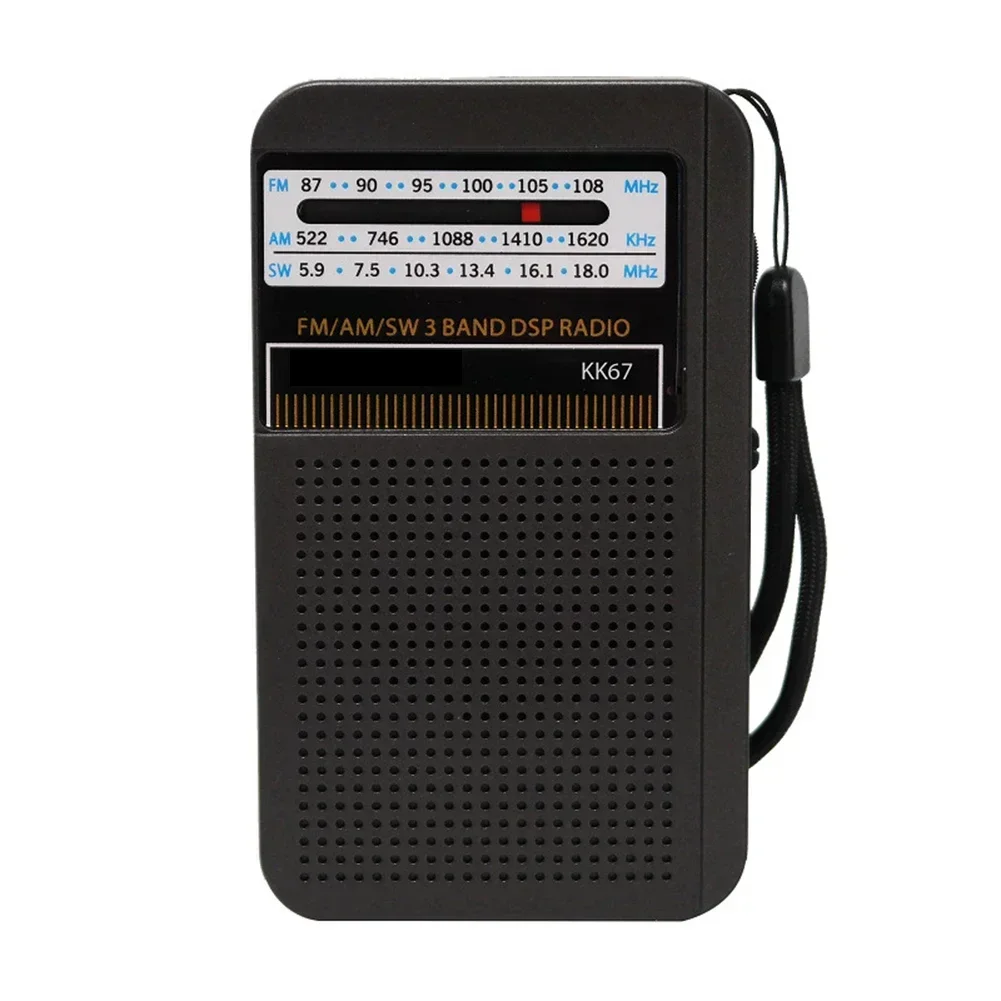 Multifunctional Dual Band Digital Radio With Speaker FM AM SW Portable Radios Tuning Radio Receiver Battery Operated Radio