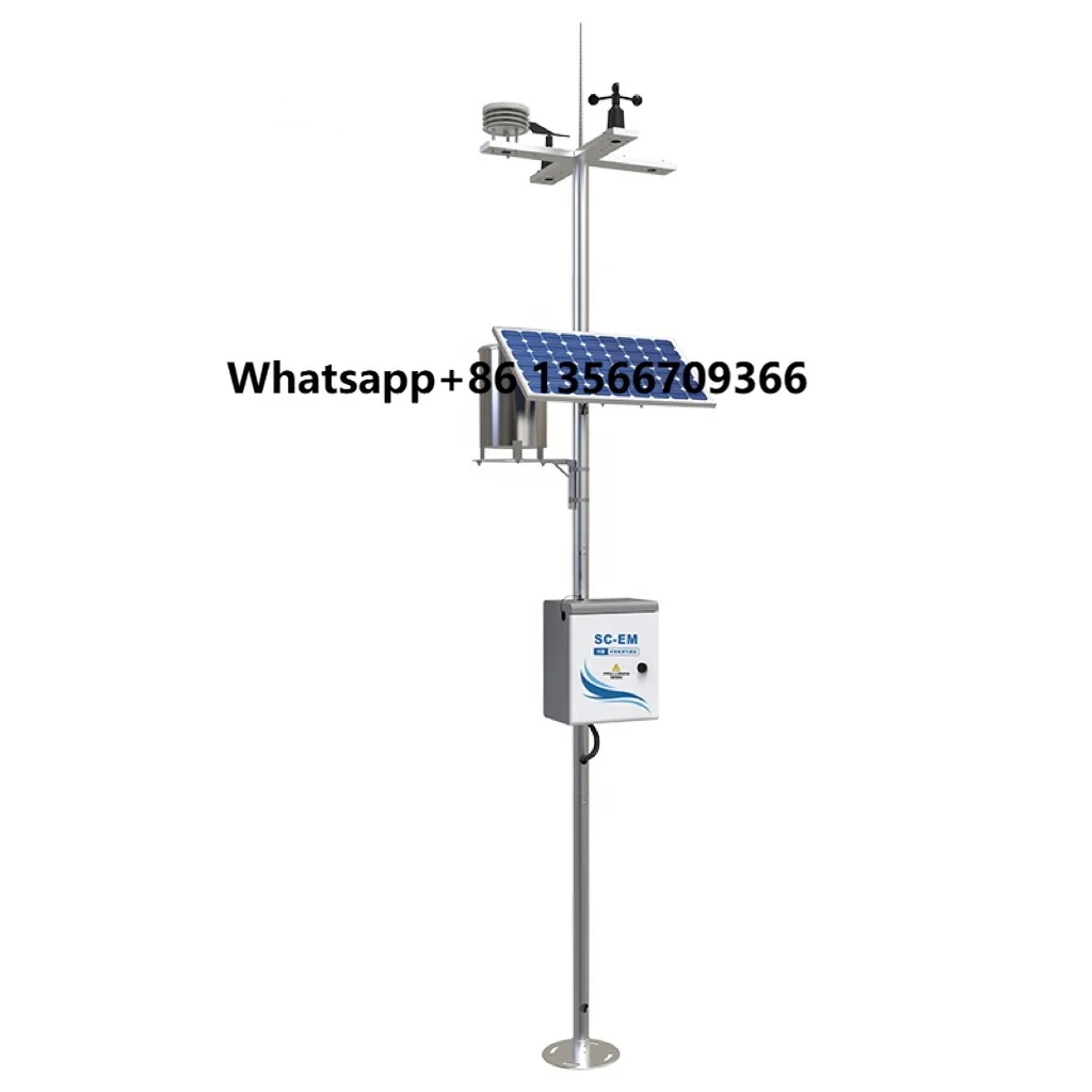 

IoT Lora 4G RS485 Modbus Weather Monitoring Station Industrial Open Field Agricultural All in One Sensors