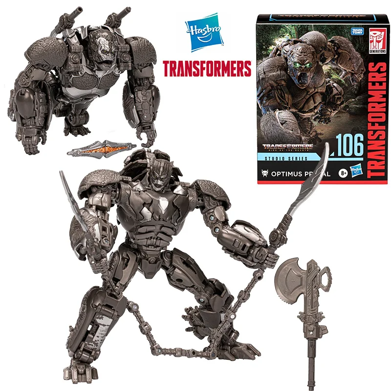 Hasbro Transformers Rise of The Beasts Studio Series SS106 Optimus Primal Leader Class Original Action Figure Model Toy Gift