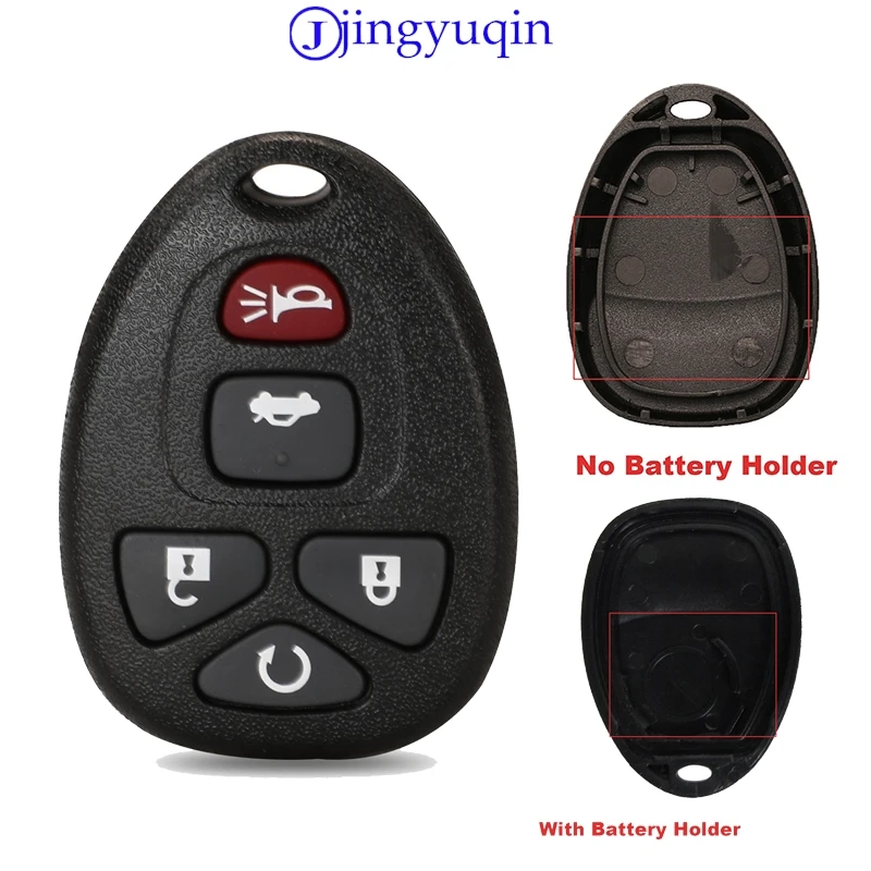 

Jingyuqin Сменный чехол для автомобильного ключа, пустой чехол для G-M Pontiac Buick, чехол для входа без ключа, резиновая накладка, Стайлинг