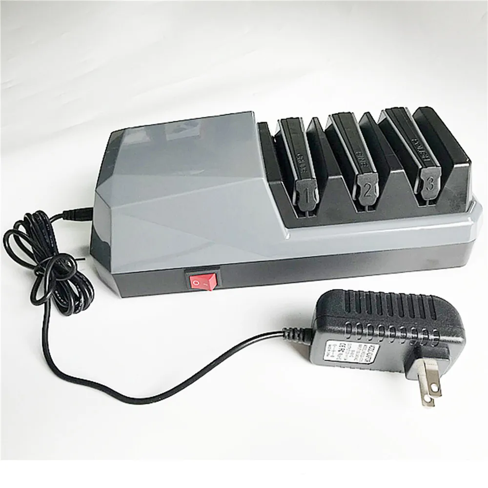 

Fully Automatic Electric Knife Sharpener Multifunctional Scissors Screwdriver With Grinding Stone Professional Home Kitchen Tool