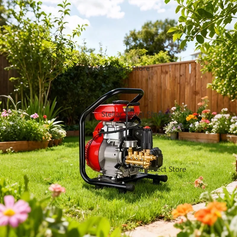 Heavy 154 Four Stroke High Pressure Sprayer Pump Multifunctional Agricultural Spraying Machine For Garden Farm Orchard