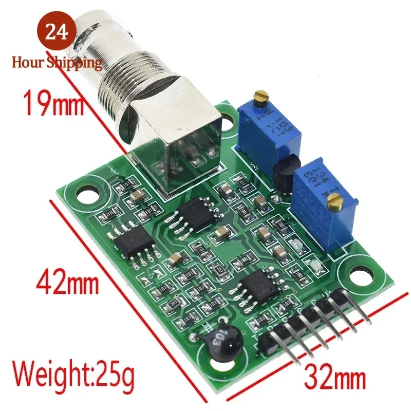 1Set Liquid PH 0-14 Value Detection Regulator Sensor Module Monitoring Control Meter Tester + BNC PH Electrode Probe For Arduino