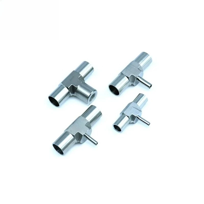 Pipe fittings ss316 3/8in 3-way reduced welding tee stainless steel pipe fittings