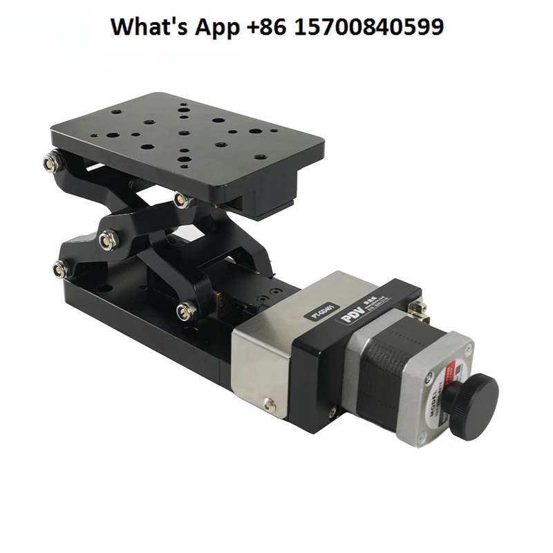 

PT-GD402 Electric Lifting Table Displacement Z-axis 120 stroke Double shear sliding table