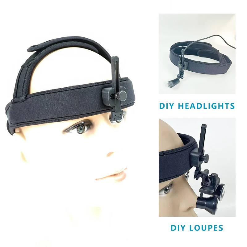 Ginghealy EVA Head Cap washable assembly Loupes accessories professional accessory Assemble headlights image 3