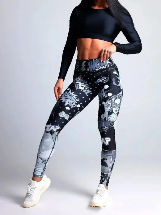 Leggings Vitality Fashion Camouflage Sexy Wave Point Self Cultivation Comfort