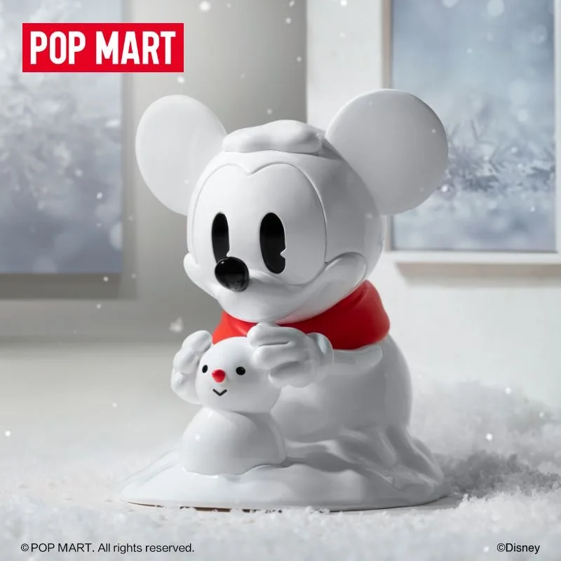 POP MART Disney Anniversary Mickey Curiosity Boundless Blind Box Kawaii Action Figure Toy Collectible Surprise Model Mystery Box