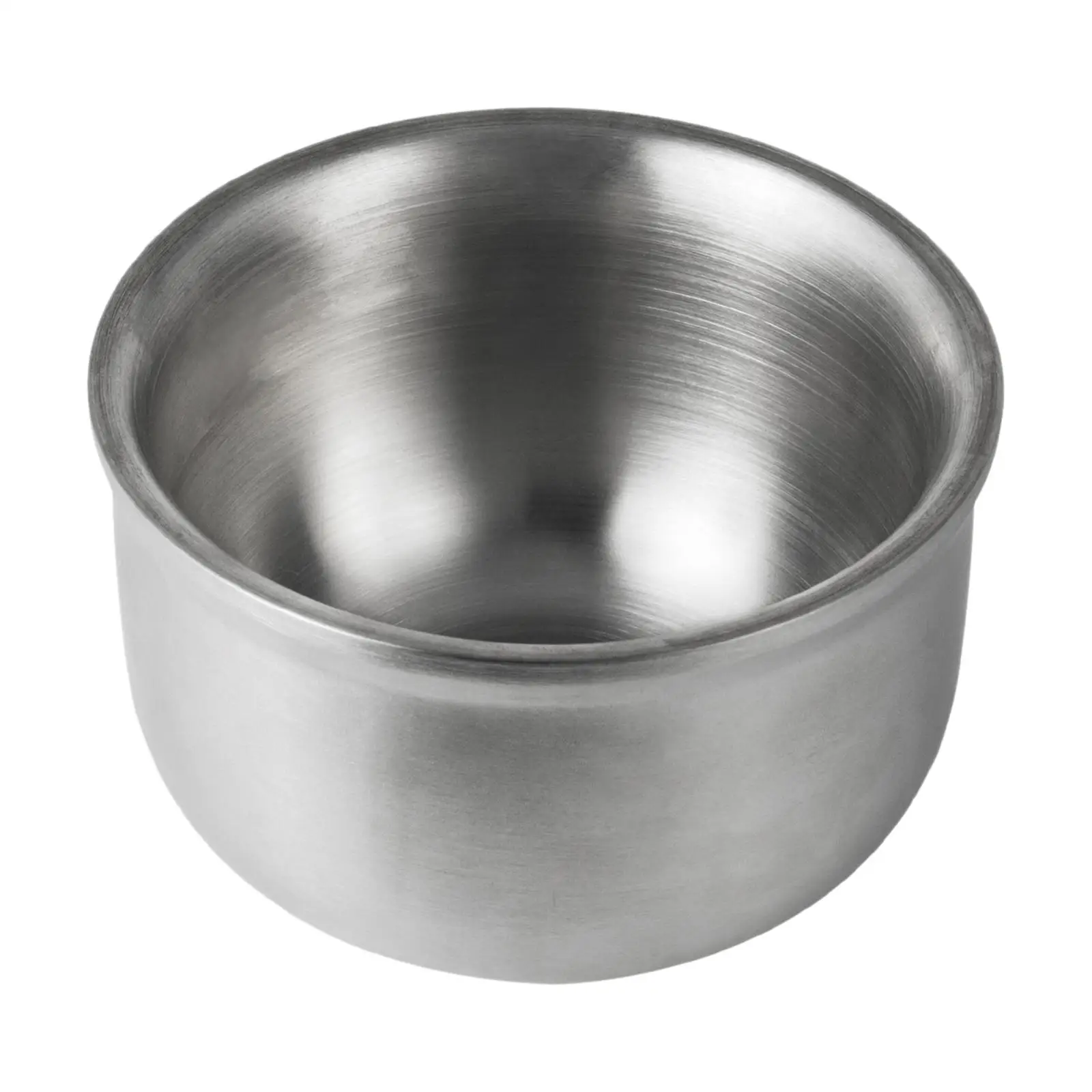 Shaving Soap Bowl Stainless Steel Keep Warm Better Shave Cream and Soap Bowl