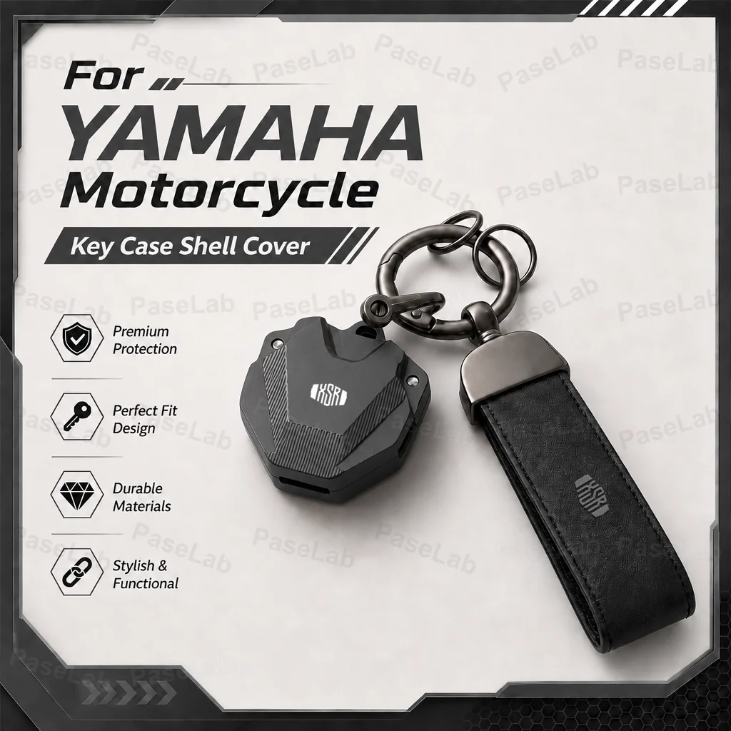 For Yamaha FJR1300 FJR 1300 XSR700 XSR900 XT660 TMAX Motorcycle CNC Aluminum Key Cover Cap Creative Products Keys Case Shell