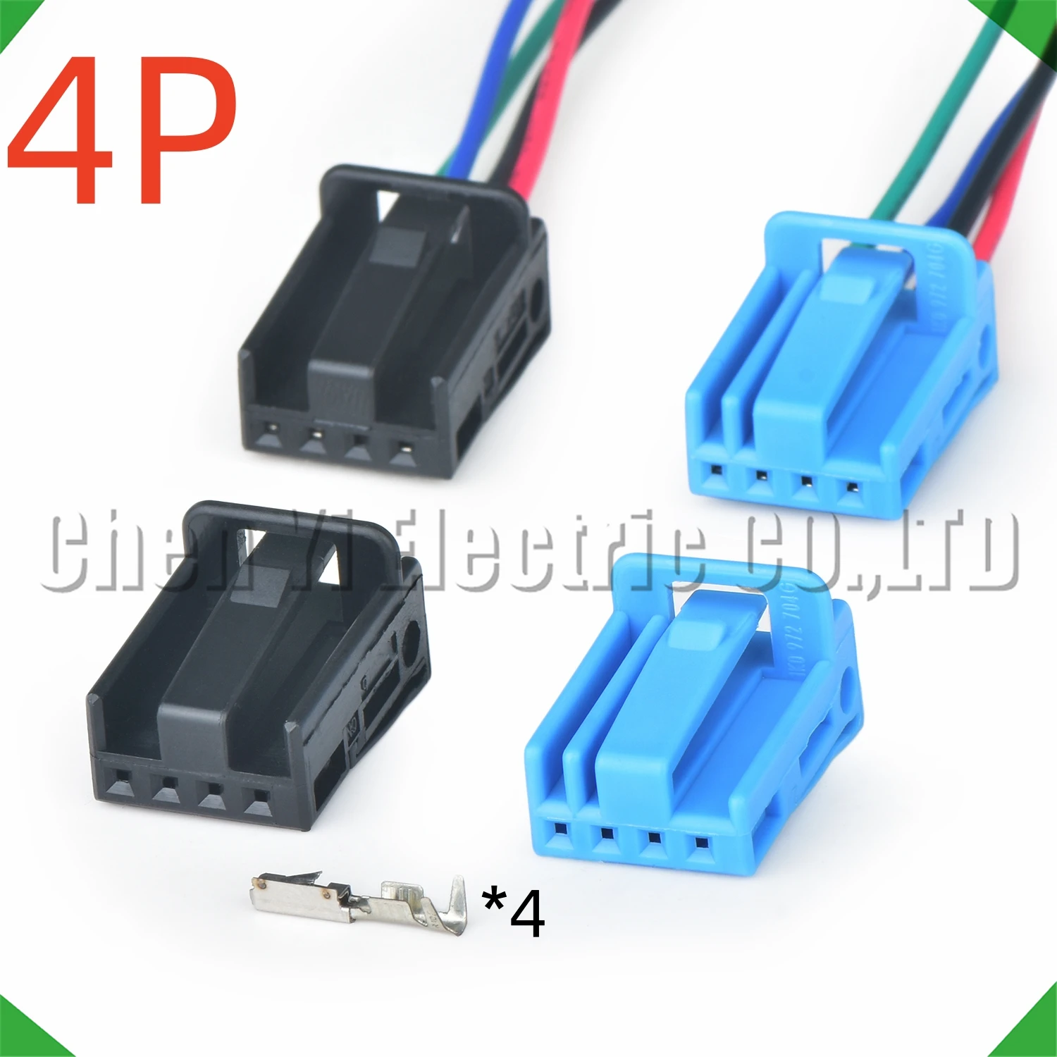 4 Pin Automotive Connectors Central Locking car window switch sun sensor Wire harness Plug 1K0972704C 1K0972704G For VW Audi