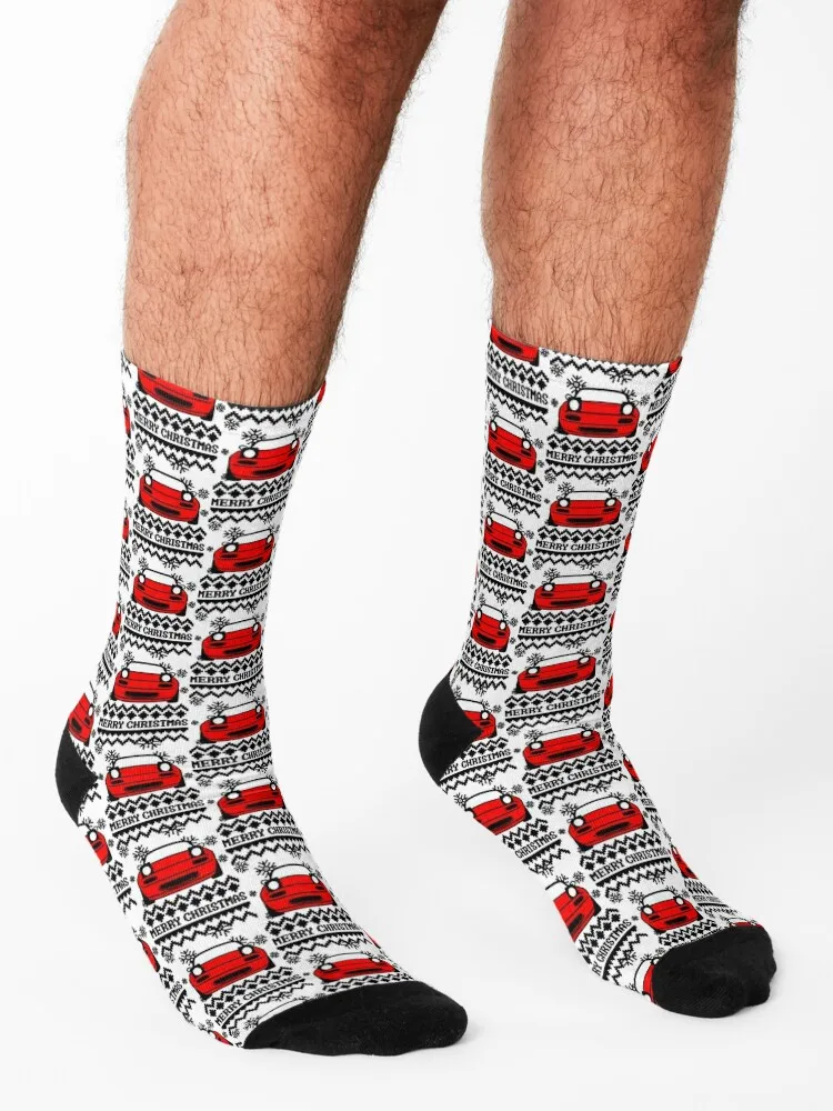 Miata Christmas Socks Heating sock Sports cartoon summer Socks Male Women's