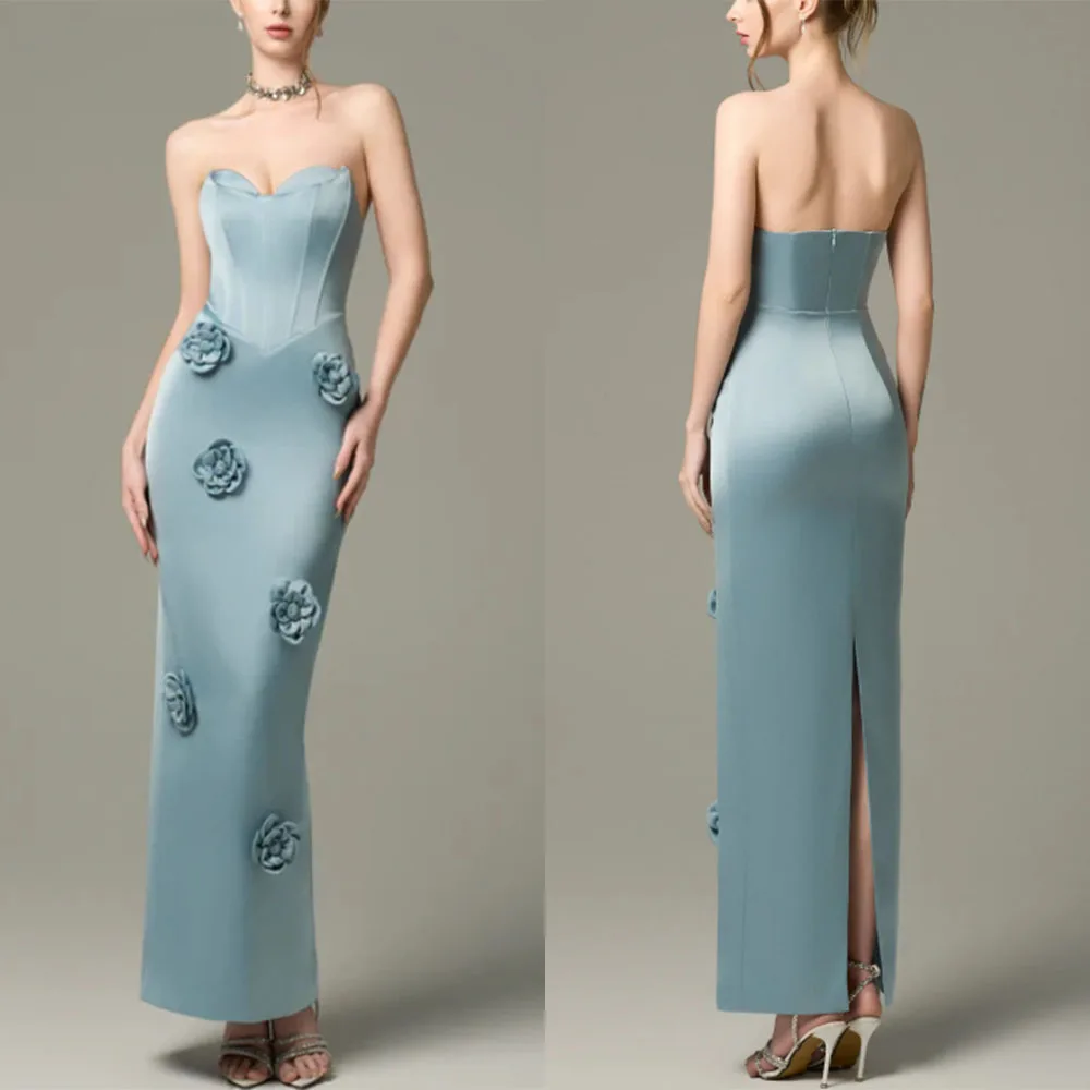 Customized Sleeveless Flowers Grace Vestido De Madrinha De Casamento Serene Hill Dress 2026 Evening Dresses فساتين حفلات שמלות