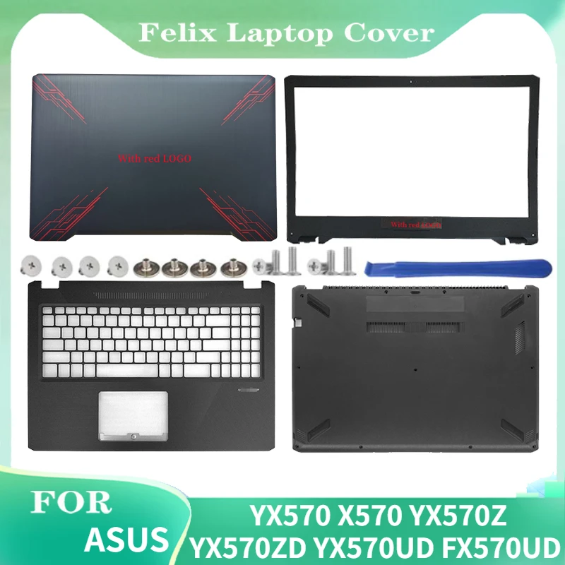 For ASUS YX570 X570 YX570Z YX570ZD YX570UD FX570UD Laptop LCD Back Cover/Front Bezel/Palmrest/Bottom Case