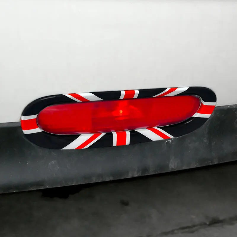 

Fit For Mini Cooper R56 R57 R58 R59 Car Styling Rear Fog Lamp Shade Decoration Auto Fog Light Frame Cover Trim