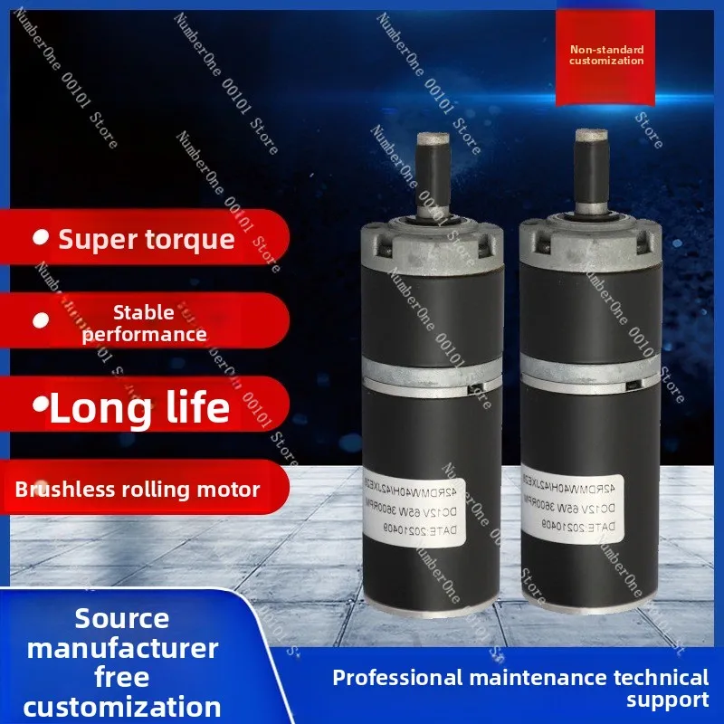 Supply Drum Brushless DC Motor 24/48V Drum Deceleration Brushless DC Motor