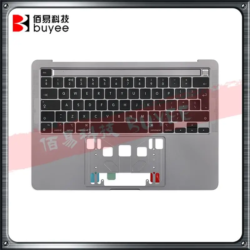 

Original For Macbook Pro 13.3'' M1 A2338 Top Case Palmrest with US English UK Danish Spanish German French IT Keyboard Backlight