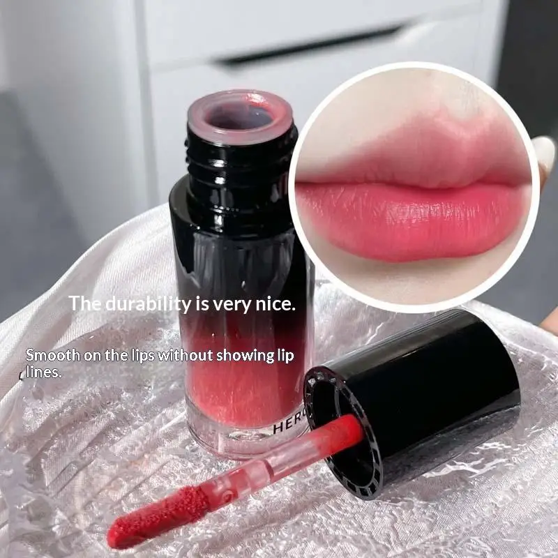 Lucidalabbra Effetto Specchio HERORANGE, Rossetto Liquido Idratante a Lunga Durata, Tinta Labbra Naturale Nude, Cosmetico per il Trucco