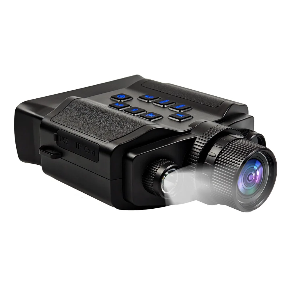 

5K Dual Barrel Infrared Night Vision Binoculars Night Vision Flashlight 60MP Outdoor Camera Day Night Vision