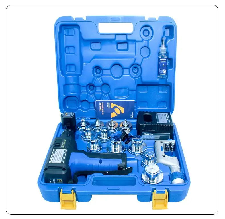 Lithium Battery Tube Expander Vee-2 Electric Tube Expander Refrigeration Air Conditioning Tube Expander Copper Tube Expander