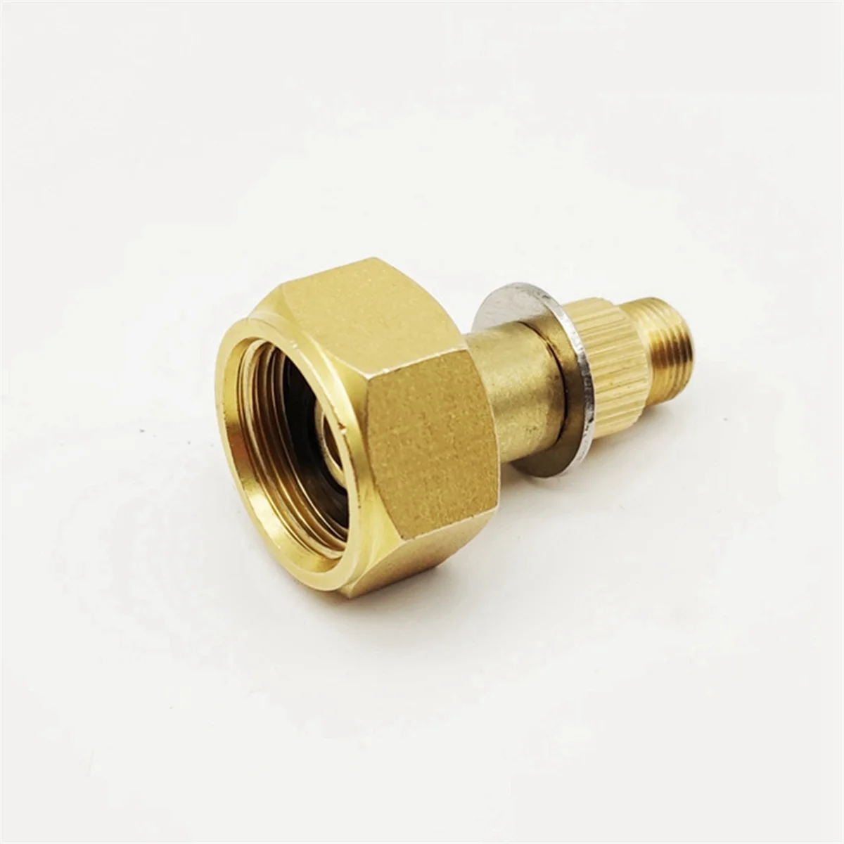 

A002 LPG Gas Cylinder Connector Aluminum Alloy Gas Furnace Conversion Head Camping Stove Accessories