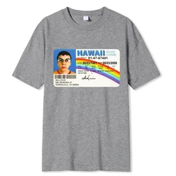 Summer Funny Mens T-shirt Mclovin Id Card Superbad Geek Printed Tshirt Fashion Street Short Sleeve Tops Cotton Oversized Tees