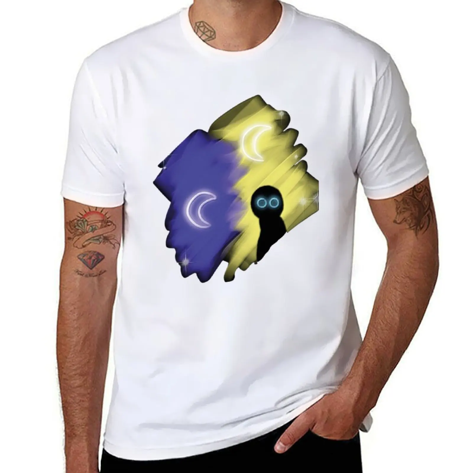 

boywithuke moon T-Shirt cotton t shirts high quality man t shirts for men T-Shirt