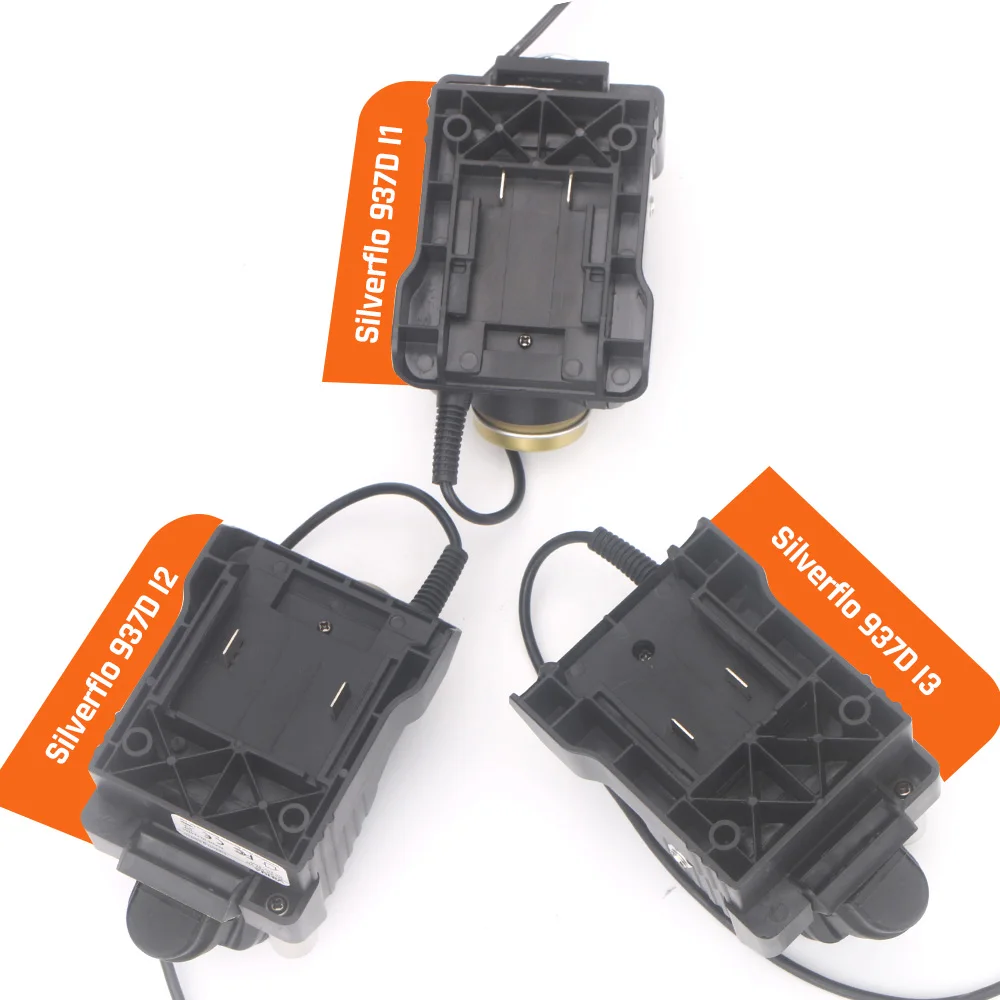 محطة لحام لاسلكية Silverflo 937DI محطة لحام محمولة مع وضع النوم لـ DEWALT/Milwaukee/MAKITA/بطارية 18/20 فولت