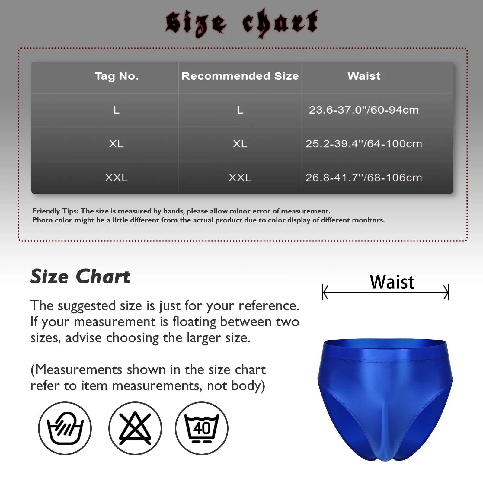 Men's Briefs Plus Size Glossy Oil Shiny Underwear Panties High Waist Solid Smooth Knickers Underpants Swimsuit Bottom Swimwear