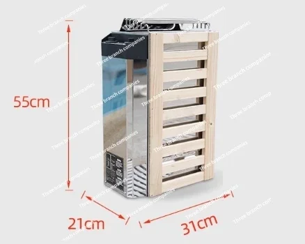 220V  Household Stainless Steel Sauna Stove 3Kw Steaming Stove Sauna Equipment Internal Control/External Control