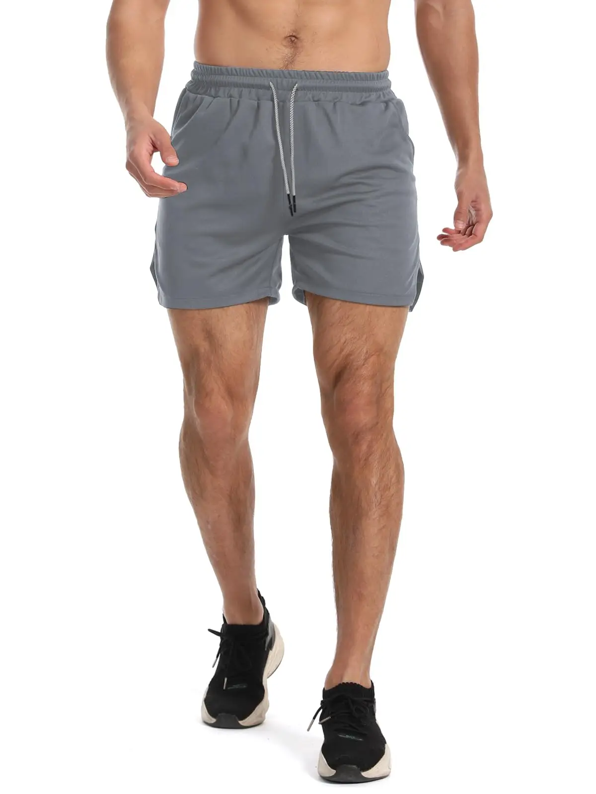 2025 شورت رجالي صيفي شبكي سريع الجفاف يسمح بمرور الهواء كاجوال رياضي للجري ملابس الشاطئ شورت تدريب اللياقة البدنية #5