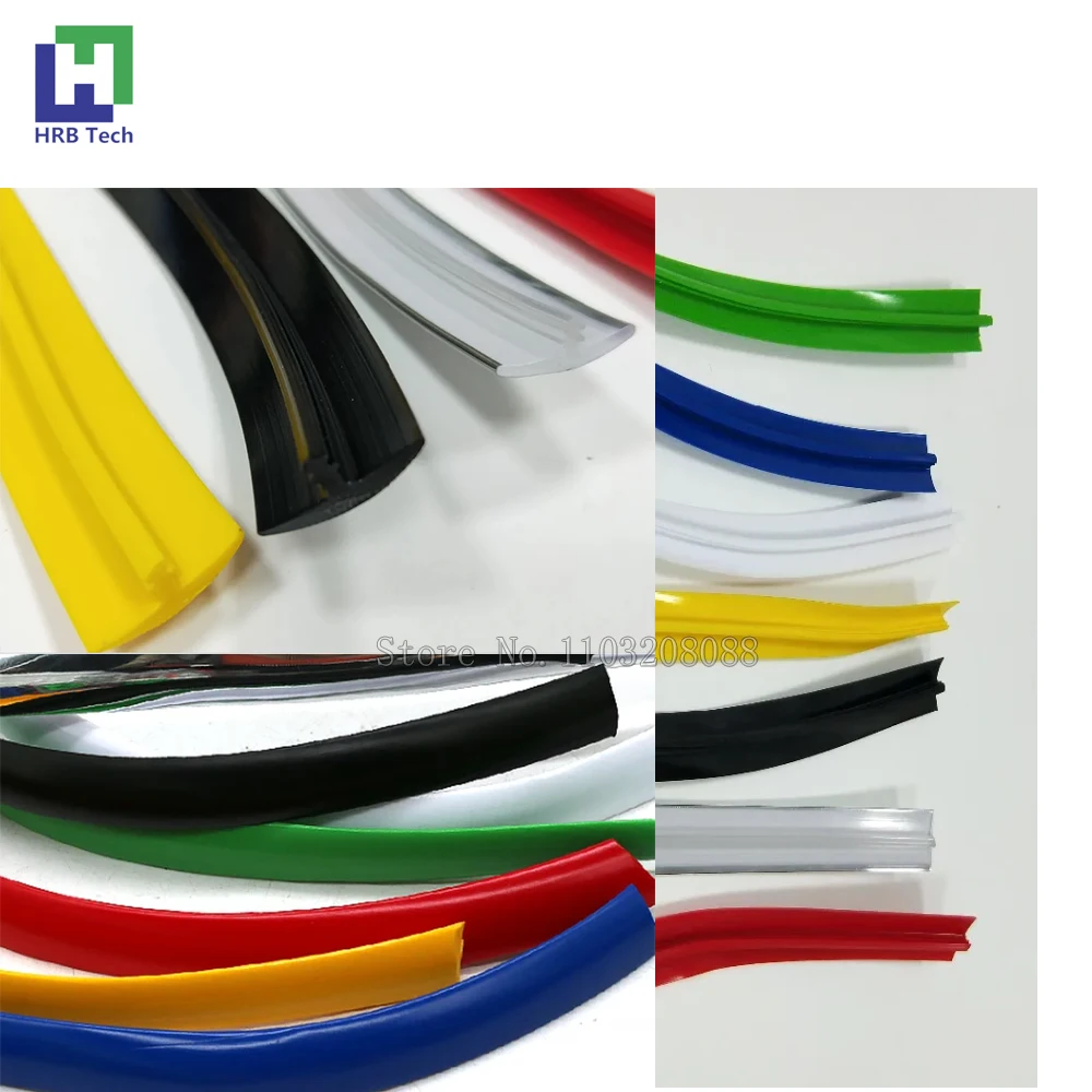 100Meters 19MM Width Multicolor Plastic T-Molding T Moulding for Arcade MAME Game Machine Cabinet