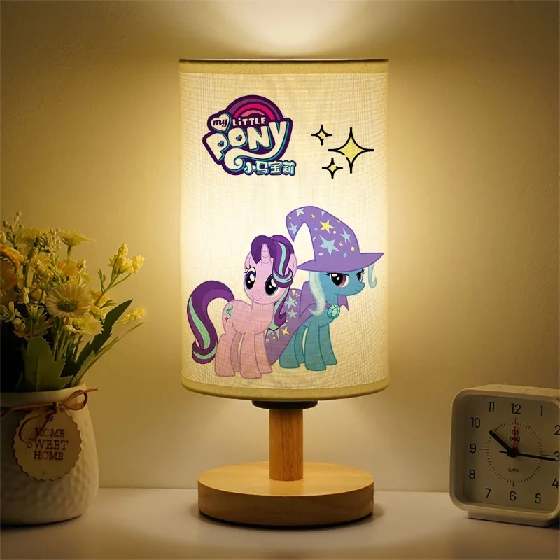 Twilight Sparkle Pinkie Pie Leuke Creatieve Cartoon Slaapkamer Zacht Licht Oogbescherming Bureaulamp Nachtlampje Tafelblad Ornament Cadeau