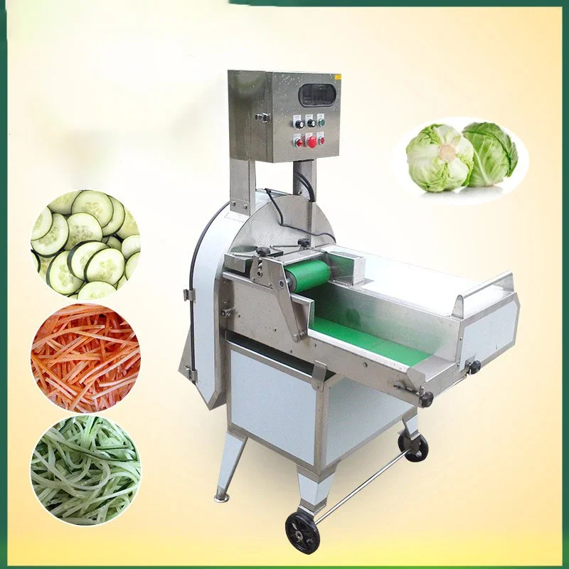 for Commercial Multifunctional Vegetable Dicing Machine Potato Carrot Cabbage Pepper Slicer Shredder Dicing Machine