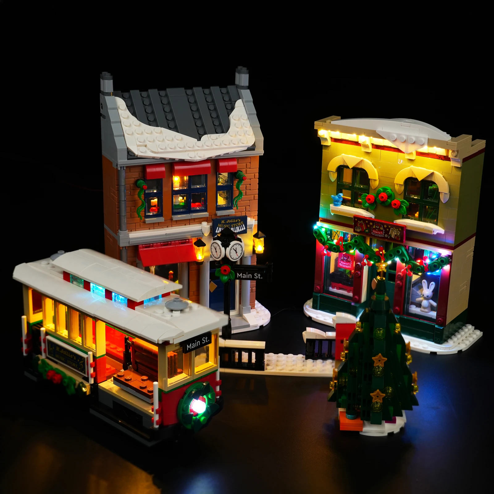 Vonado LED Light Kit For 10308 Holiday Main Street Building Blocks Set (NOT Include the Model) Bricks DIY Toys For Children