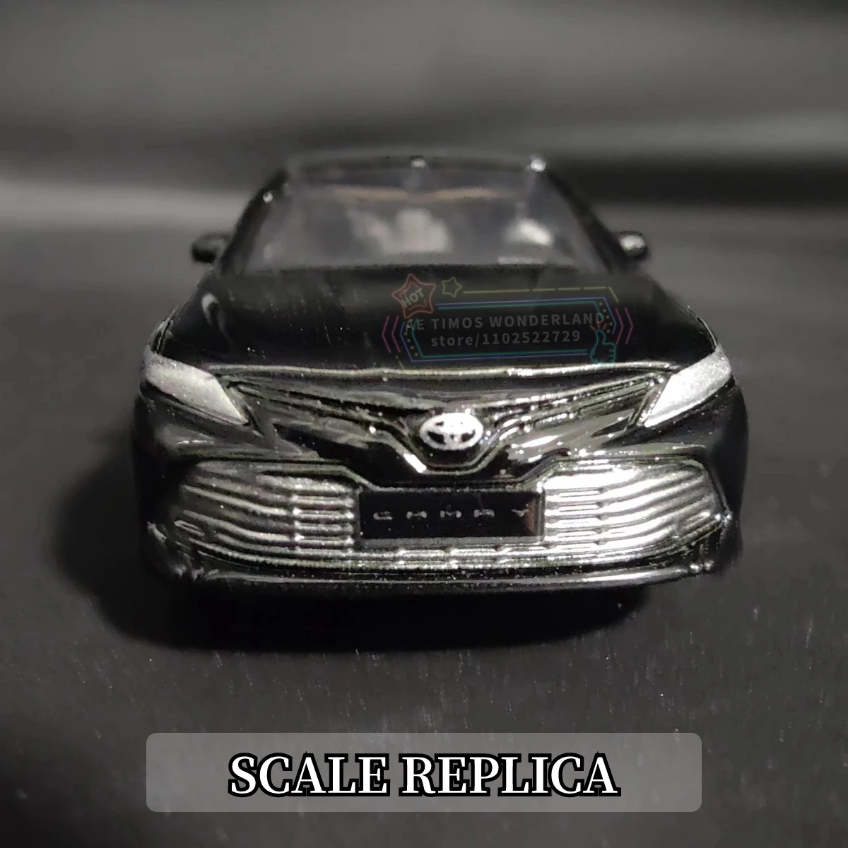 1:64 Toyota Camry Replica Metal Mini Car Model Scale Miniature Art Vehicle Figure Sandbox Diecast Ornament Kid Boy Xmas Gift Toy