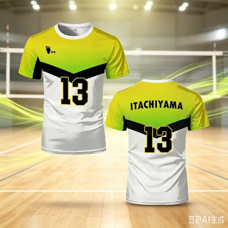 2026 Japanese Anime Haikyuu Jersey Itachiyama Institute Kiyoomi Sakusa Fans Cosplay Tops Sports Gym oversized Men And Women Tees