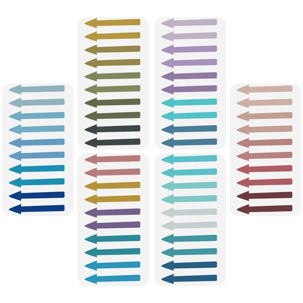 School Page Markers Color Pointed Index Stickers Labels Reading Sticky Tabs Book The Pet Student Flags