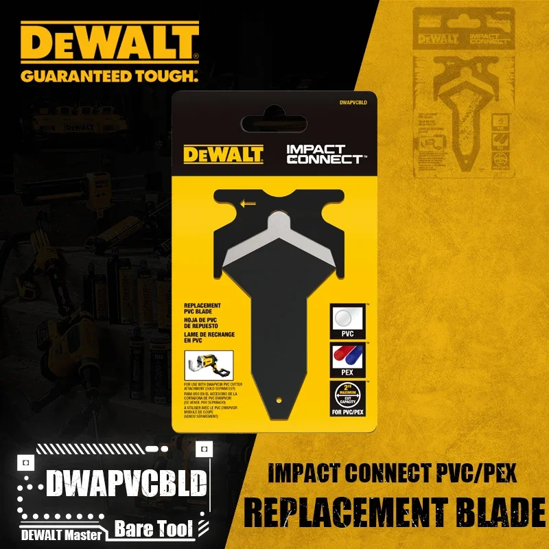 Dewalt DWAPVCBLD 임팩트 커넥트, PVC PEX 교체 블레이드, 전동 공구 액세서리