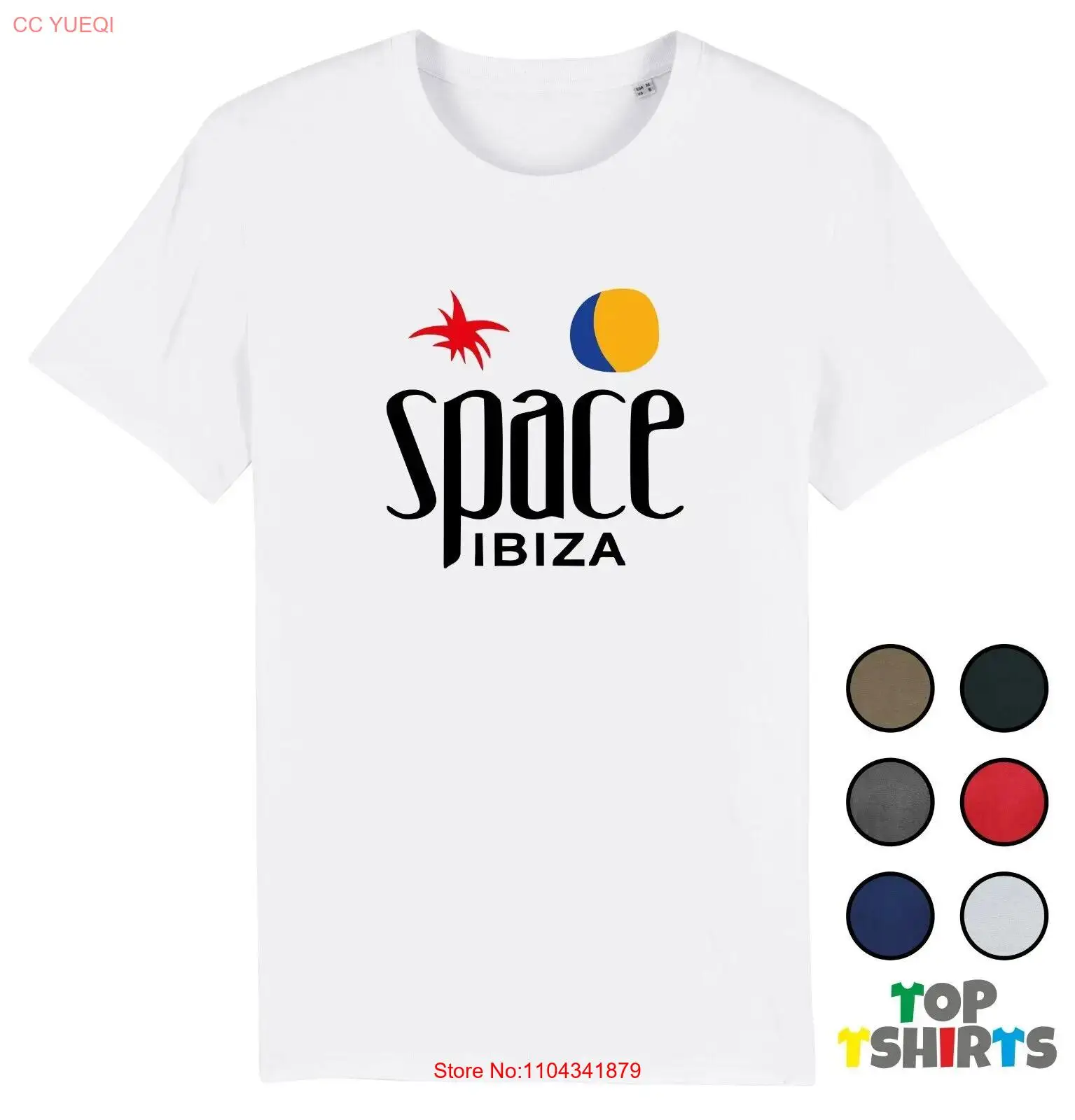 Retro Space Ibiza Club T-Shirt Party Rave Dance Top Summer 90s Raver Carl Cox